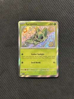 Pokemon TCG Sprigatito SVP 076! NM Condition! See Description! - Image 1