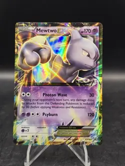 Pokemon TCG Mewtwo ex XY183 Black Star Promo Ultra Rare Holo NM - Image 1