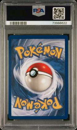 1999 POKEMON FOSSIL #7 HITMONLEE - HOLO PSA 7 - Vintage WOTC - Image 2
