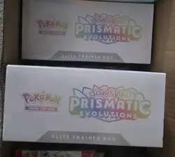Pokemon Prismatic Evolutions Elite Trainer Box Eevee Pokemon TCG 6+ - Image 2