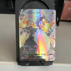 Pokemon Charizard VMAX VMAX Shiny Holo Rare Holo SV107/SV122 Shining Fates 330HP - Image 1