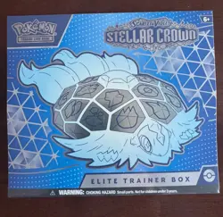Pokemon TCG S&V Stellar Crown Elite Trainer Box ETB New Sealed - Image 1