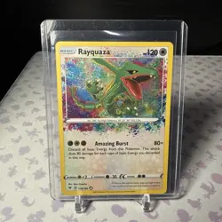 Pokemon Rayquaza 138/185 Swsh04: Vivid Voltage Amazing Rare Holo 120HP - Image 1