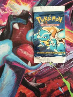 Pokemon 1st Edition Base Set Booster HEAVY 21.10g Blastoise WOTC 1999 DEUTSCH - Image 5