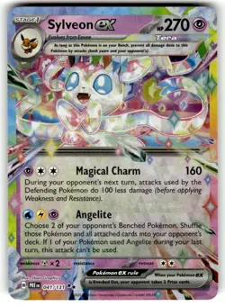 Pokemon TCG Prismatic Evolutions #041/131 Sylveon EX NM - Image 1