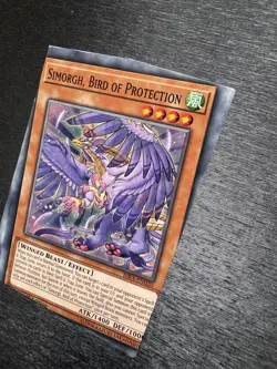 YuGiOh! Simorgh, Bird Of Protection RIRA - Error Misprint Miscut 1st Edition NM - Image 4