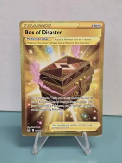 Pokemon TCG Box of Disaster 214/196 Swsh11: Lost Origin Secret Rare Holo LP - Image 1