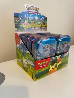 10x Pokemon TCG Ascended Heroes Mini Tins Sealed - With Display Case (Read Desc) - Image 2