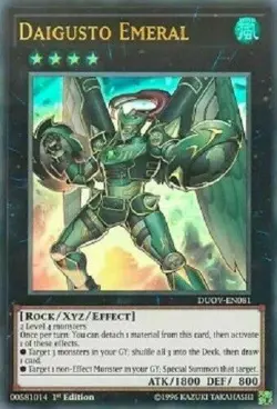Daigusto Emeral - DUOV-EN081 - Ultra Rare - 1st Edition - Yugioh - Image 1