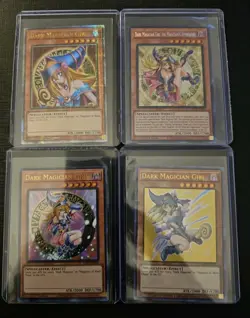 Dark Magician Girl Complete Art Set Quarter Century Alt Art Secret NM YuGiOh - Image 4