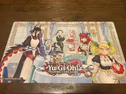 Yugioh Official YCS Playmat Dragonmaid Hospitality Alternate Art Win-A-Mat - Image 1