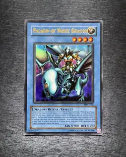 YuGiOh! Paladin Of White Dragon MFC-026 - Error Misprint Double Name Near Mint - Image 1