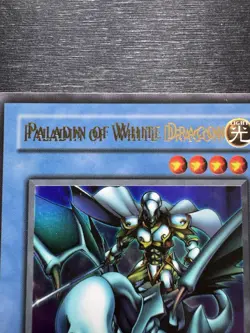 YuGiOh! Paladin Of White Dragon MFC-026 - Error Misprint Double Name Near Mint - Image 3