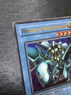 YuGiOh! Paladin Of White Dragon MFC-026 - Error Misprint Double Name Near Mint - Image 4