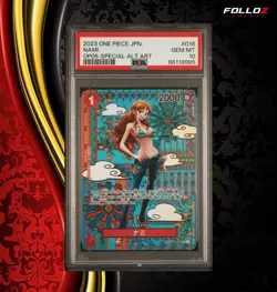 CARTA ONE PIECE NAMI OP01-016 MOSAIC PSA 10 JPN - Image 1