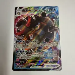 Pokemon TCG Blastoise VMAX Black Star Promo Card SWSH103 - Image 2