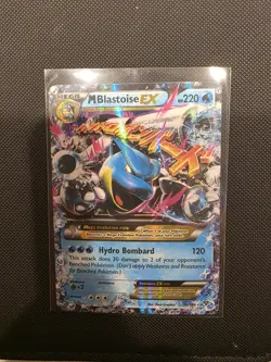M Blastoise EX Evolutions 30/146 Mega EX Rare Holo Pokemon Trading TCG Card - Image 1