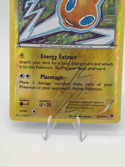 REVERSE HOLO Rotom 24/124 NM - XY Fates Collide Pokemon Card Tomokazu Komiya - Image 3