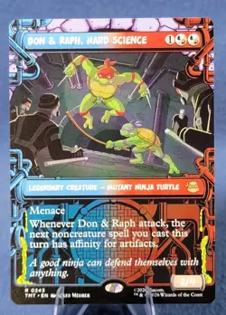 Don & Raph, Hard Science TMT 243 Mtg TMNT M/NM 🔮 - Image 1