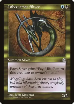 Stronghold Hibernation Sliver MTG Magic the Gathering NM - Image 1