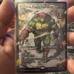 Raphael, the Nightwatcher (borderless) Teenage Mutant Ninja Turtles Foil - Image 1