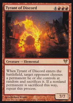 MTG Avacyn Restored - Tyrant of Discord - AVR 162 - Regular NM - Image 2