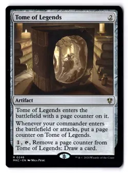 Tome Of Legends NM* Commander: Murders Karlov Manor 0246 mtg -UnltdCards - Image 1