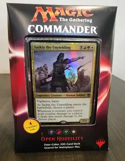 MTG Magic: The Gathering Commander Open Hostility Deck - Factory Sealed - Image 1