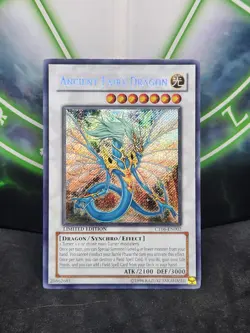 Yugioh Ancient Fairy Dragon CT06-EN002 Secret Rare LP - Image 1
