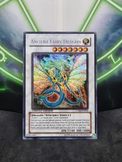 Yugioh Ancient Fairy Dragon CT06-EN002 Secret Rare NM - Image 1
