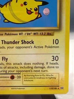 Flying Pikachu 110/108 Evolutions Regular Pokemon card NM - Image 4