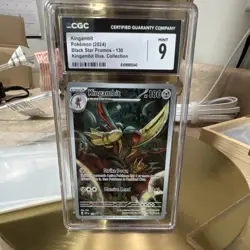 Pokemon TCG Kingambit 130 Sv: Scarlet & Violet Promo Holo CGC 9 180 HP - Image 1