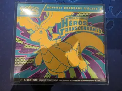 Pokemon ETB ME2.5 Coffret Dresseur d'Elite ETB : Heros Transcendants + Protectio - Image 1
