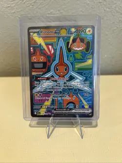 Rotom ex 126/094 SIR Full Art Holo Pokemon Mega Evolution Phantasmal Flames - NM - Image 1