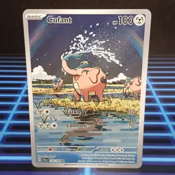Cufant Pokemon SV Shrouded Fable 76/64 Illustration Rare Full Art Holo NM - Image 1