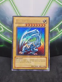 Yugioh Blue Eyes White Dragon SDK-A001 Ultra Rare MP - Image 1