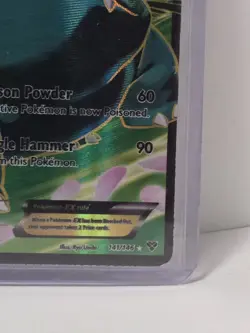 2014 Venusaur EX 141/146 XY Full Art Ultra Rare Holo 180HP Basic Pokemon TCG - Image 4