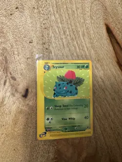 Pokemon TCG Ivysaur 082/165 Expedition Base Set Uncommon 80 HP 2002 - Image 2