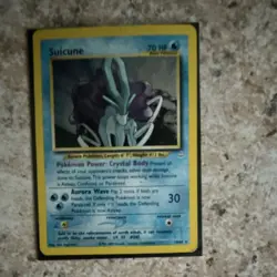 Pokemon Suicune 14/64 Neo Revelation Basic 70HP Holo Rare Holo - Image 1
