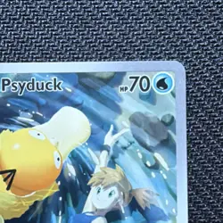 Pokemon Misty's Psyduck Illustration Rare Full Art Holo Sv10 English 2025 193/1… - Image 3
