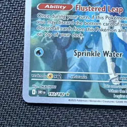 Pokemon Misty's Psyduck Illustration Rare Full Art Holo Sv10 English 2025 193/1… - Image 5