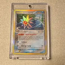 Pokemon Starmie Delta Species 15/113 Holo Rare Reverse Holo 60 HP Stage 1 TCG - Image 1