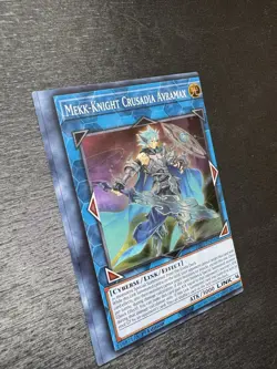 YuGiOh! Mekk-Knight Crusadia Avramax RA01 - Error Misprint Miscut 1st Edition - Image 5