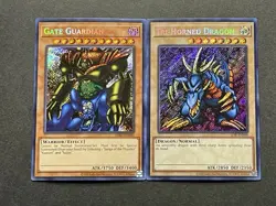 Gate Guardian + Tri-Horned Dragon | Secret Rares | 25th Anniversary | YuGiOh! - Image 1