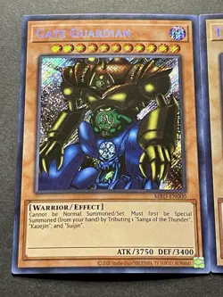Gate Guardian + Tri-Horned Dragon | Secret Rares | 25th Anniversary | YuGiOh! - Image 3