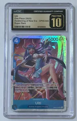 One Piece CCG English OP-05 CGC 10 Pristine Lot Ulti, Borsalino & Pico - Image 2