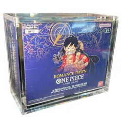 teca magnetica per booster box One piece acrilyc case case in plexiglass clear - Image 1
