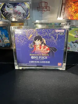 teca magnetica per booster box One piece acrilyc case case in plexiglass clear - Image 2