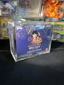 teca magnetica per booster box One piece acrilyc case case in plexiglass clear - Image 3