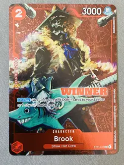 Brook Winner Pack Vol. 4 ST01-011 One Piece Promo | English NM - Image 1